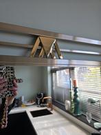 Spiegel met gouden details de Knudt, Huis en Inrichting, Ophalen