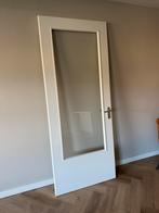 Opdekdeur 231,5x93,5, Ophalen, Glas, 80 tot 100 cm, 215 cm of meer