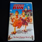 Chicken Run (2000) NTSC VHS, nog zo goed als nieuw, Alle leeftijden, Ophalen of Verzenden, Zo goed als nieuw, Poppen of Stop-motion