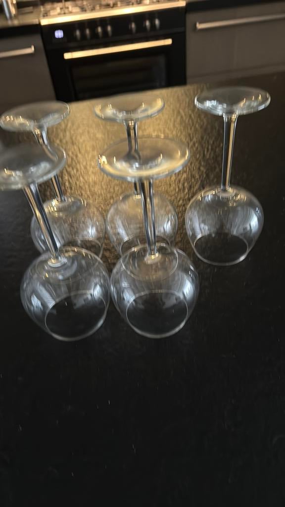 Wijnglazen, Ophalen of Verzenden, Zo goed als nieuw, Overige typen