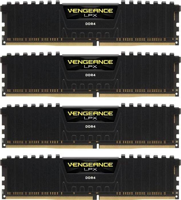 Corsair Vengeance LPX CMK64GX4M4A2400C14 DDR4 Geheugen, Computers en Software, RAM geheugen, Zo goed als nieuw, Desktop, 64 GB