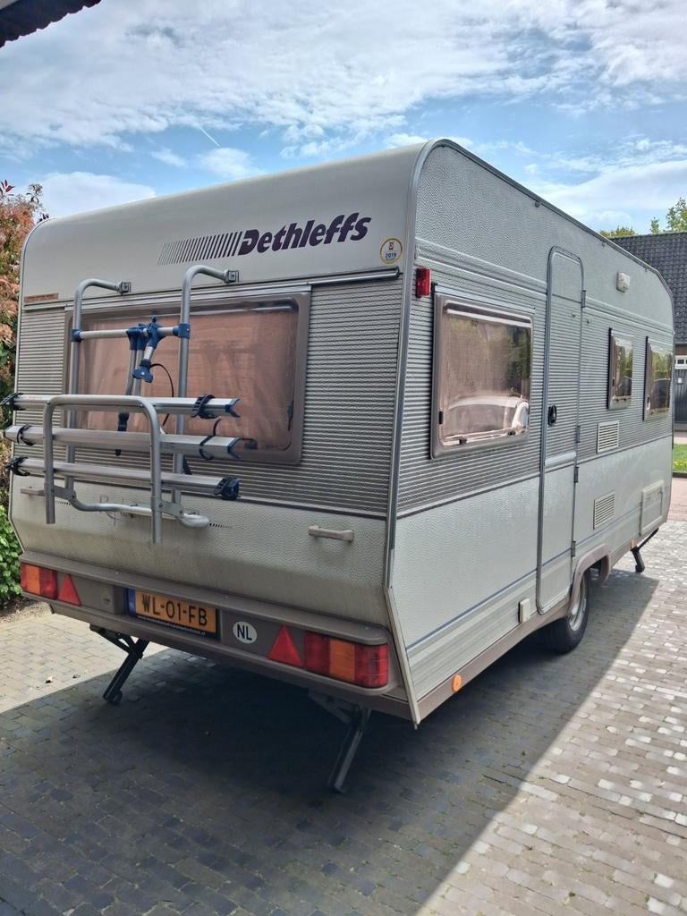 Caravan Dethleffs RD6 Rondo 1994, Caravans en Kamperen, Caravans, Vast bed, Kachel, 750 - 1000 kg, Particulier