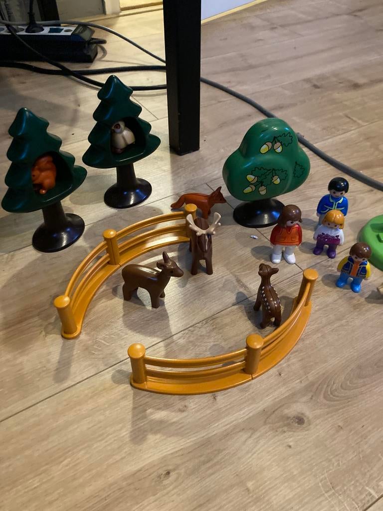 Playmobil 123 wildpark dierenpark  6772, Kinderen en Baby's, Speelgoed | Playmobil, Ophalen of Verzenden, Gebruikt, Complete set