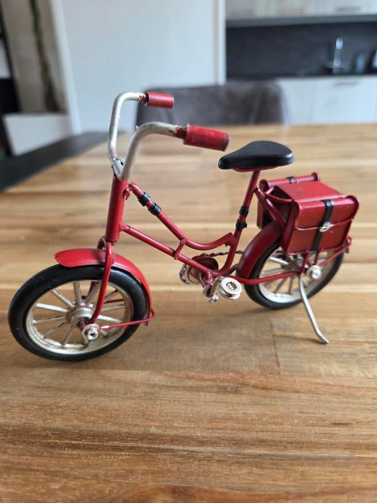 Clayre & Eef Decoratie Miniatuur Fiets, Ophalen of Verzenden