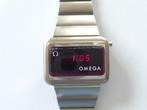 Omega LED ArmbanduhrRef. St160045 Tag Datm Monat Rarität, Windows, Wit, Ophalen of Verzenden, Zo goed als nieuw