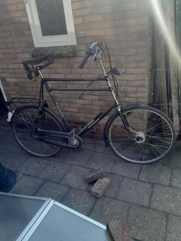TE KOOP BATAVUS HERENFIETS GROOT FRAME EEN OPKNAPPER, Fietsen en Brommers, Ophalen, Gebruikt, Versnellingen, Batavus