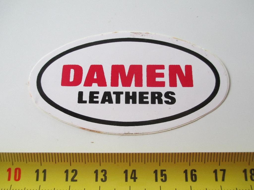 sticker DAMEN Leathers, Ophalen, Zo goed als nieuw