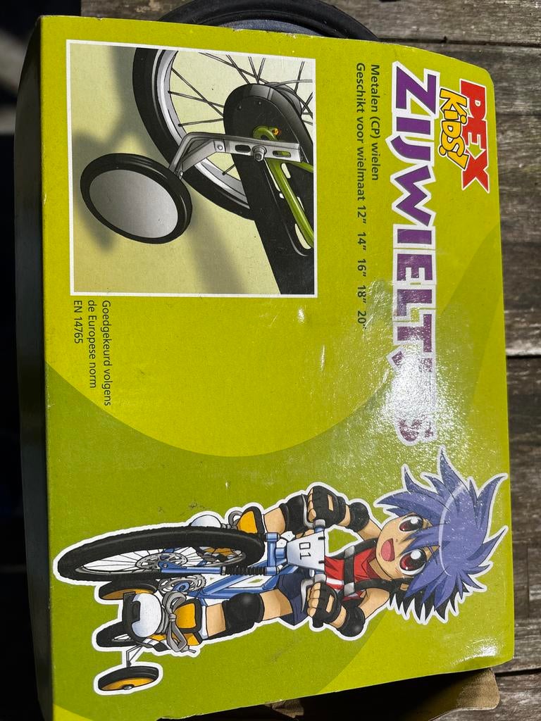 Pex Kids Zijwieltjes voor kinderfiets 12-20 inch, Ophalen of Verzenden, Zo goed als nieuw