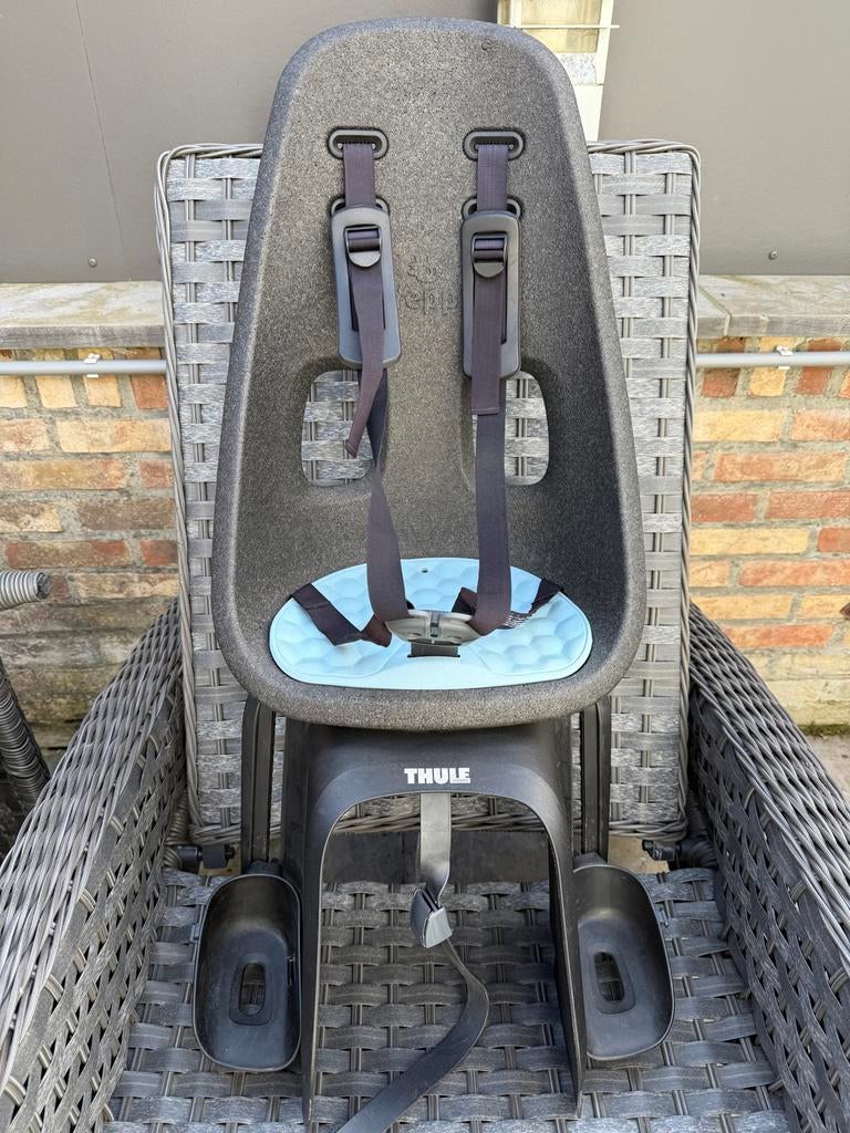 Thule Yepp fietsstoeltje zonder voetriempjes, Fietsen en Brommers, Fietsaccessoires | Fietsstoeltjes, Ophalen of Verzenden, Gebruikt