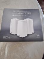 Asus ZenWiFi AC Mini (CD6) AC1500 Mesh WiFi Systeem 3-pack, Computers en Software, Routers en Modems, Ophalen, Zo goed als nieuw