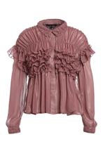 SISTER JANE ROZE WIDE FIT SOEPEL BLOUSE MET RUFFLES MAAT S, Ophalen of Verzenden, Zo goed als nieuw, Maat 36 (S), Roze