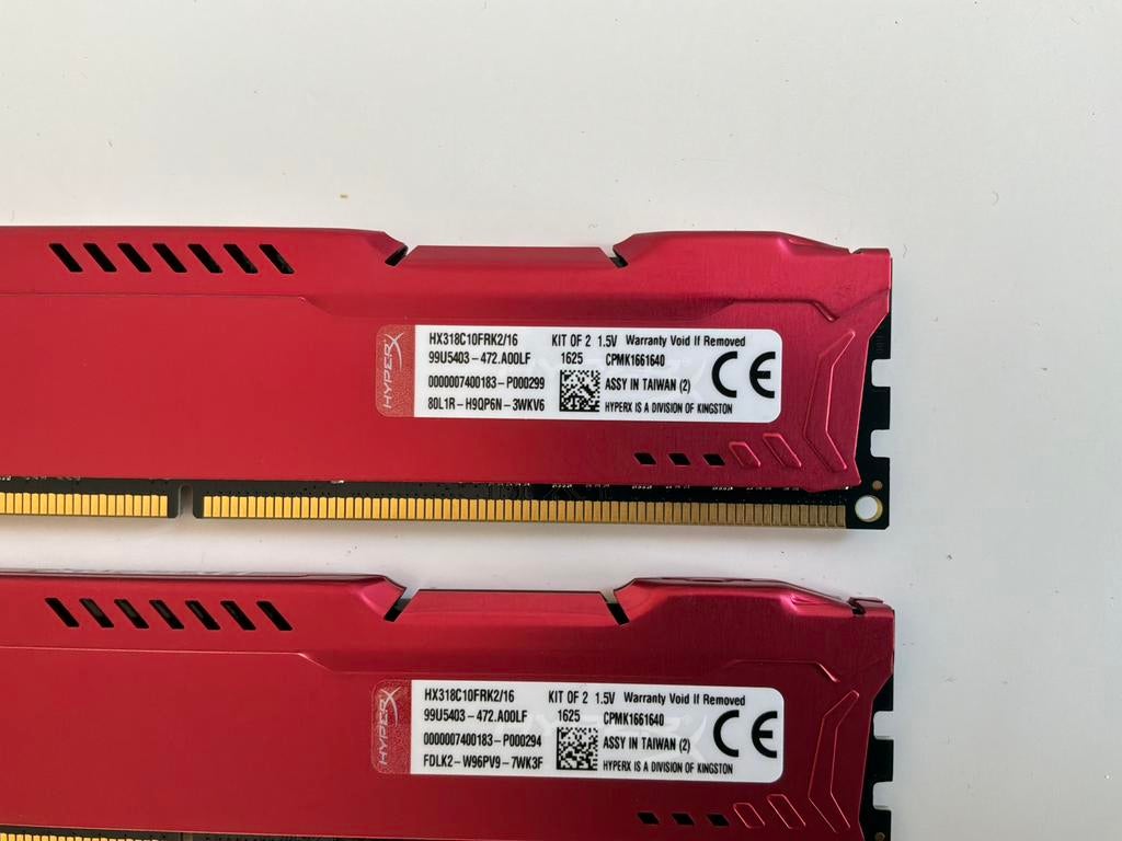 Ram DDR3 Nog 2 over., Computers en Software, RAM geheugen, Zo goed als nieuw, Desktop, DDR3, Ophalen