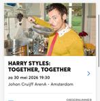 Harry Styles tour tickets 30 mei Amsterdam Vak 127 Rij 2, Mei