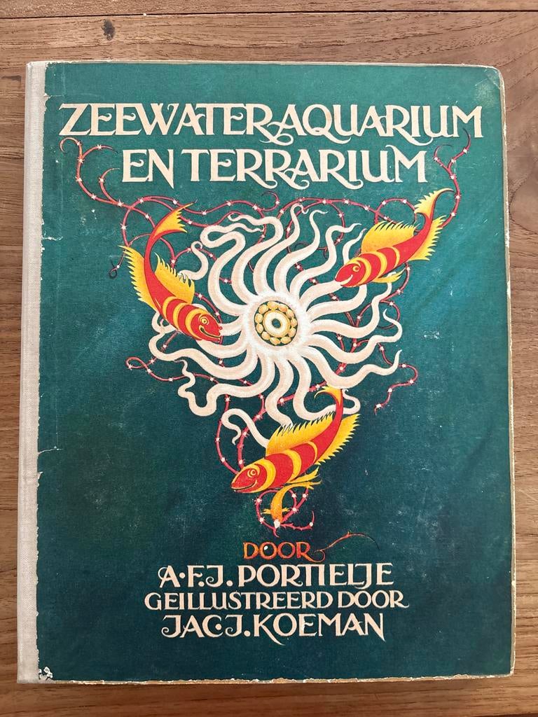 Zeewateraquarium en Terrarium - A.F.J. Portielje, Ophalen of Verzenden, Gelezen, Natuur algemeen