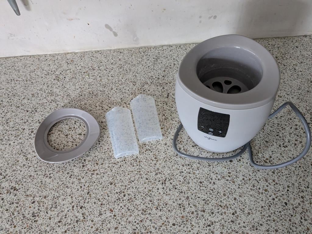 Difrax flessenwarmer - Snel en veilig melk opwarmen, Kinderen en Baby's, Babyvoeding en Toebehoren, Ophalen of Verzenden, Gebruikt