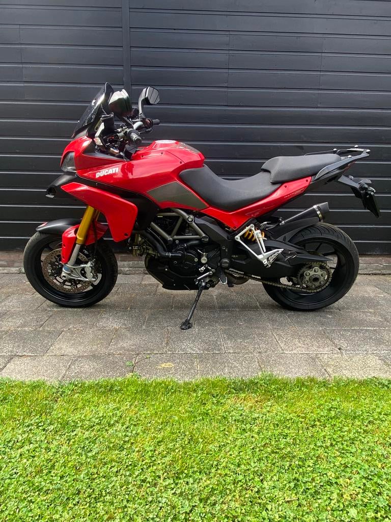 Ducati Multistrada 1200S uit 2010 met koffers en opties, Motoren, Motoren | Ducati, 2 cilinders, Gebruikt, Particulier, Meer dan 35 kW