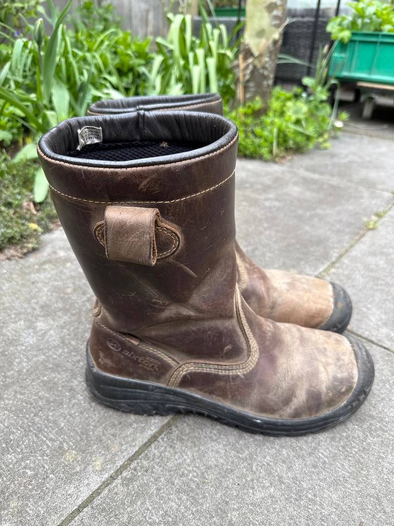 Sixton werkschoenen/werklaarzen maat 44, Ophalen, Gebruikt