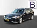 Saab 9-3 Sport Estate 2.8 T V6 Aero Top onderhouden, Auto's, Saab, Gebruikt, Traction-control, Zwart, Leder