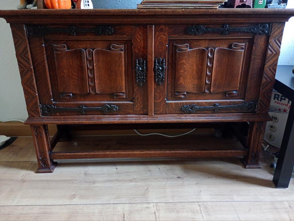 Mooi vintage look kastje, Antiek en Kunst, Antiek | Meubels | Kasten, Ophalen of Verzenden