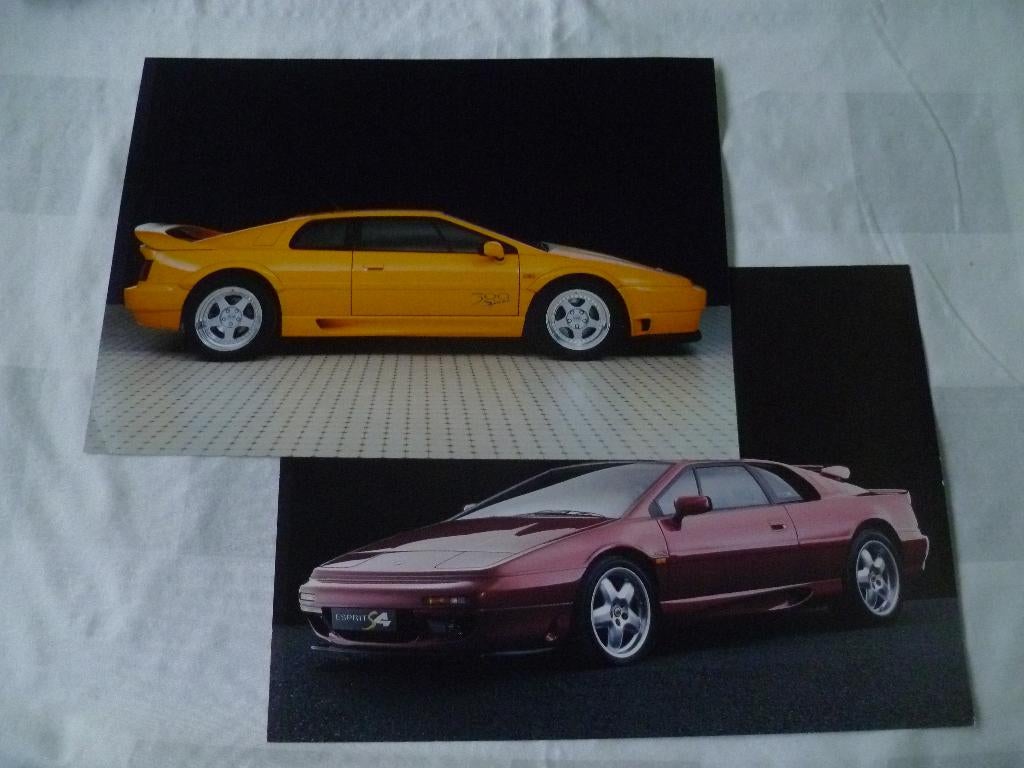 Lotus Esprit folder S4 en Sport 300, Ophalen of Verzenden, Zo goed als nieuw, Overige merken