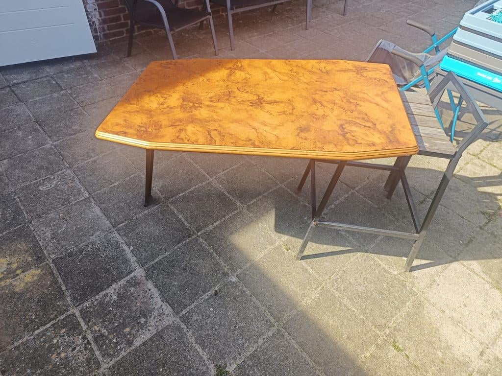 Originele caravan tafel Tabbert Comtesse 490, Ophalen