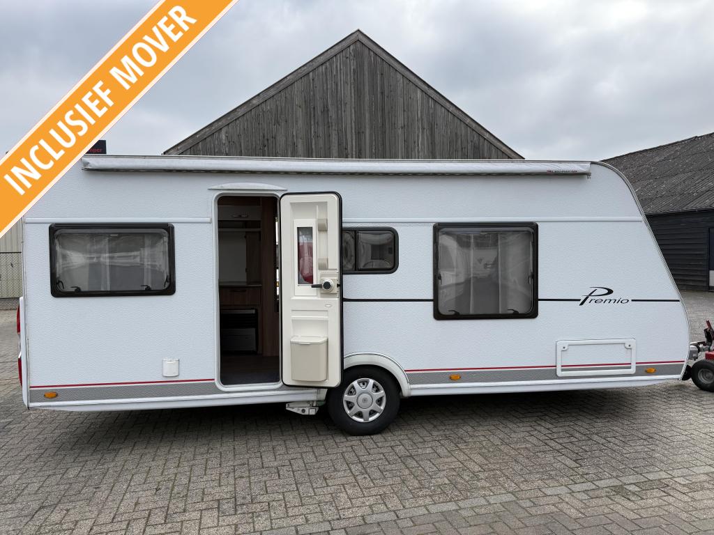 Bürstner PREMIO 490 TS EILANDBED ZITGROEP MOVER LUIFEL (TOP, Caravans en Kamperen, Standaardzit, Bedrijf, Bürstner, Kachel