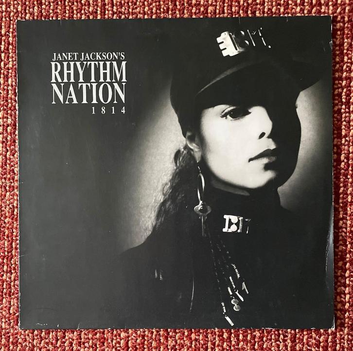 Janet Jackson – Rhythm Nation 1814, Cd's en Dvd's, Vinyl | Pop, Gebruikt, 1980 tot 2000, 12 inch, Ophalen of Verzenden