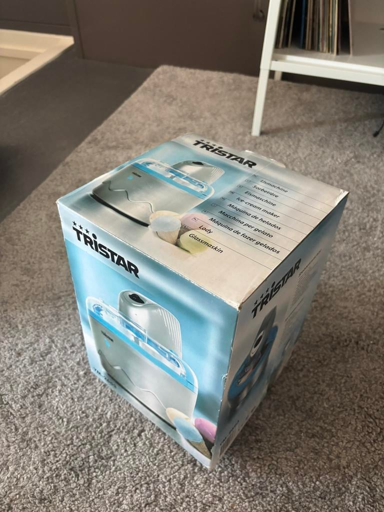 Tristar ijsmachine – nieuw, nooit gebruikt, Ophalen of Verzenden, Nieuw