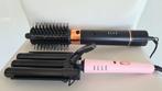 ELLE Triple Wave Curler krultang + Elle Magic Hot Air Styler, Ophalen of Verzenden, Zo goed als nieuw, Krultang of Stijltang