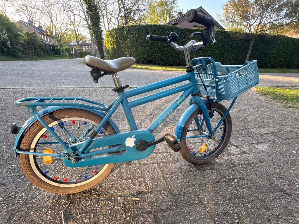 Alpina Cargo Transport Kinder fiets 16 inch, Ophalen, Gebruikt, Terugtraprem, 16 tot 20 inch
