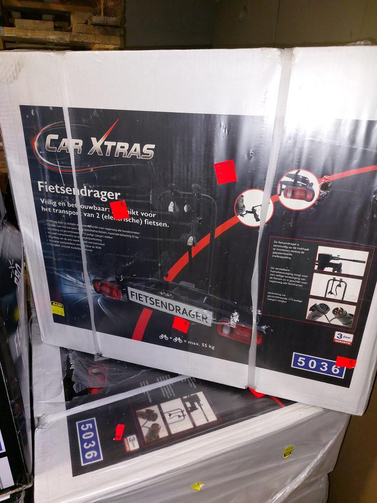 XTRAS Fietsendrager 2 fietsen NIEUW IN DOOS, Ophalen of Verzenden, Nieuw, Trekhaakdrager