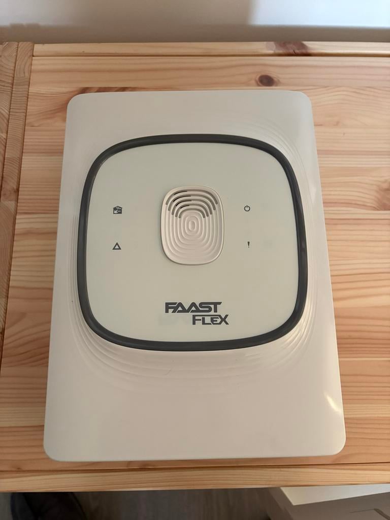 Faast Flex - aspiratiesysteem brandmeld, Ophalen of Verzenden, Zo goed als nieuw, Detector, Sensor of Melder, Rook