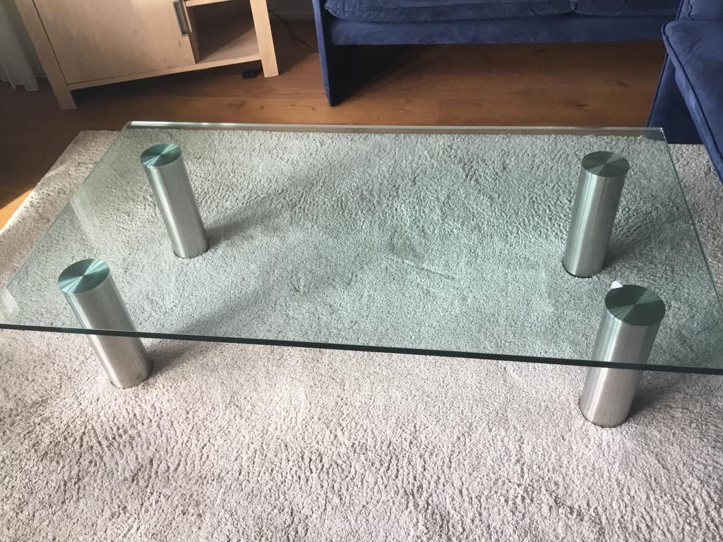 Glazentafel veiligheidsglas zeer goede staat, Zo goed als nieuw, Minder dan 50 cm, Rechthoekig, 50 tot 100 cm
