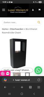 Bio Ethanol haard roomdivider  *nieuw*, Ophalen, Nieuw, Vrijstaande haard, Overige soorten