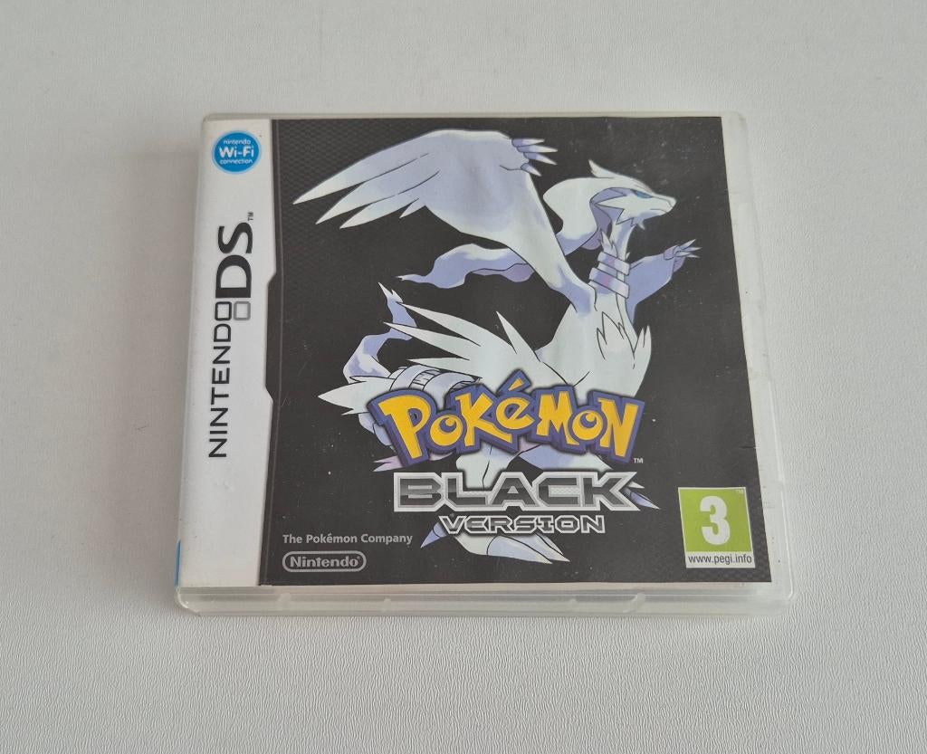 Pokemon Black Version Nintendo DS Game Compleet, Gebruikt, 1 speler, Ophalen of Verzenden, Role Playing Game (Rpg)