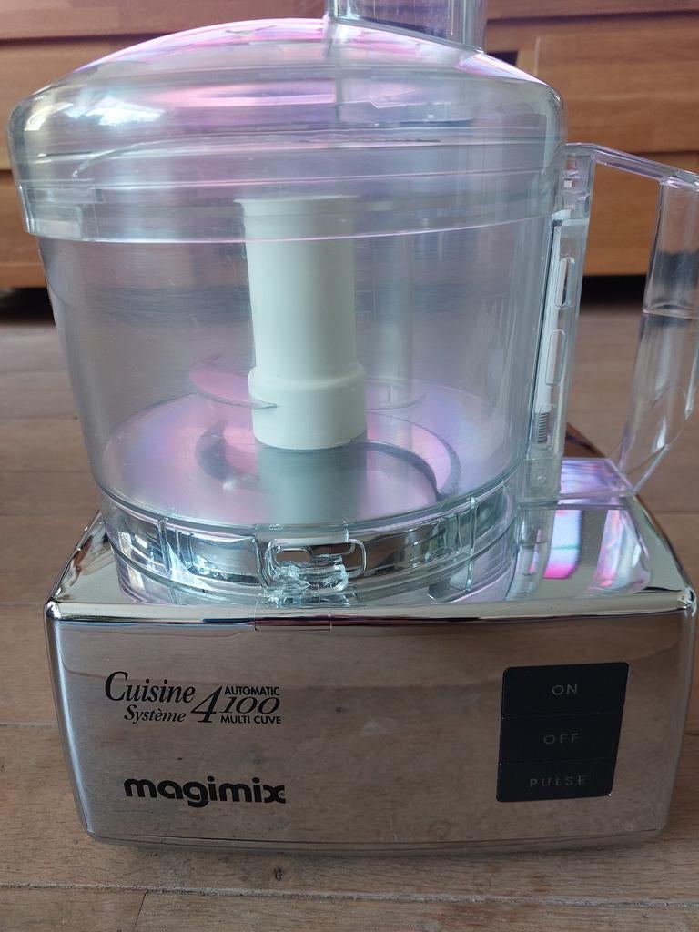 Magimix Cuisine Systeme 4100 Foodprocessor met accessoires, Ophalen, Gebruikt, 2 tot 3 liter, Vaatwasserbestendig