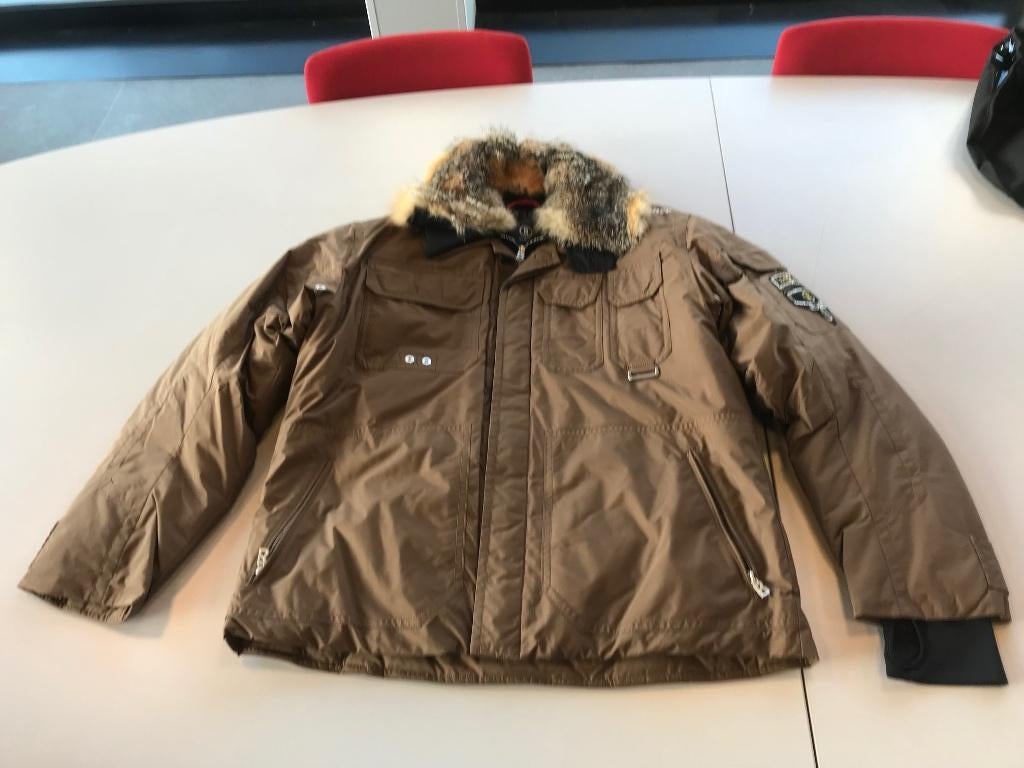 Skijas/Skijack Bogner bruin maat 54/XL, Kleding | Heren, Wintersportkleding, Ophalen of Verzenden, Zo goed als nieuw, Maat 52/54 (L)