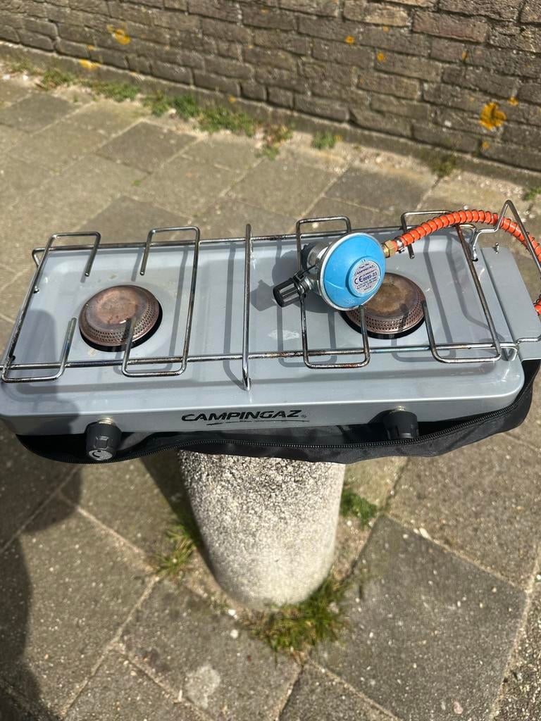Campingaz gasfornuis met draagtas, Caravans en Kamperen, Kampeeraccessoires, Ophalen of Verzenden, Gebruikt
