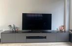 Karat Designer TV-meubel grijs met glasplaat 300x41x45cm, Huis en Inrichting, Ophalen, Zo goed als nieuw, 25 tot 50 cm, Minder dan 100 cm