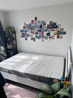 IKEA Trysil bed (140x200) met Hövag matras, Huis en Inrichting, Ophalen, Wit, Tweepersoons, 140 cm