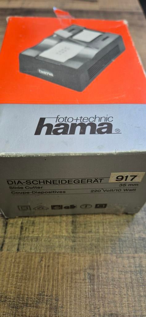 Hama Dia-Schneidergerät 917 - Dia Snijder 35mm, Ophalen of Verzenden, Gebruikt, Doka-onderdelen