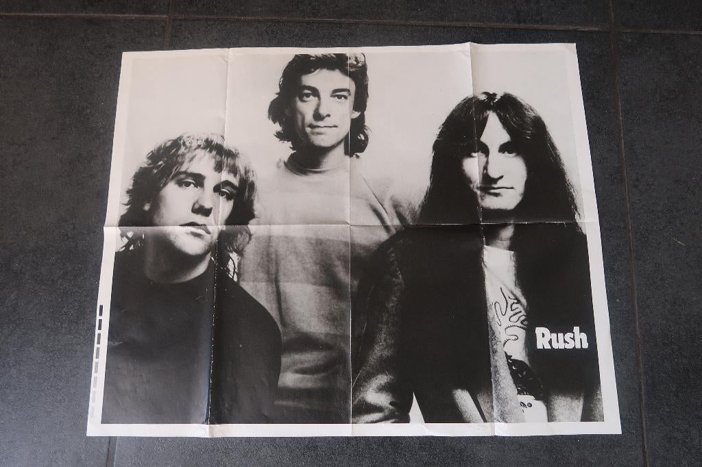 Rush poster, Verzamelen, Verzenden, Zo goed als nieuw, Poster, Artwork of Schilderij
