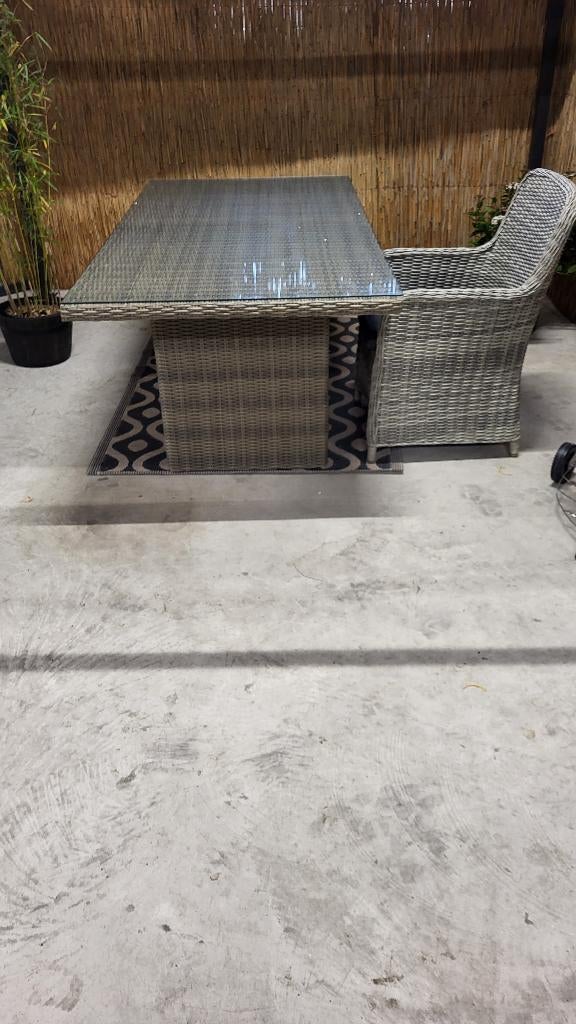 tuintafel, Tuin en Terras, Tuintafels, Ophalen, Nieuw, Rechthoekig, Wicker