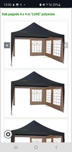 Partytent pagode 4x4 M OrangeOutdoor, Tuin en Terras, Partytenten, Ophalen, Zo goed als nieuw, 4 tot 6 meter, Pagodetent