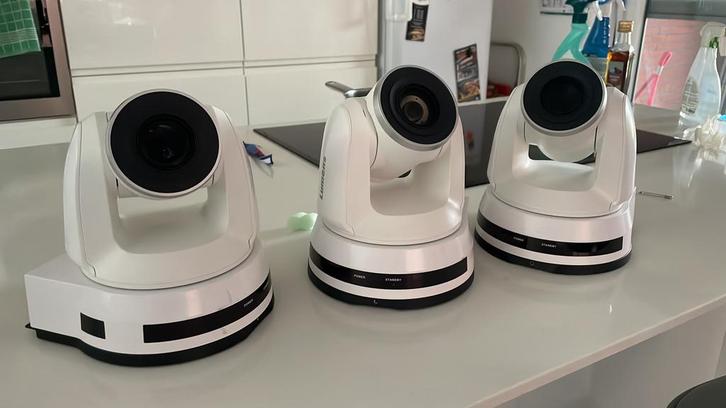 3x PTZ Video Camera Lumens VC-A50S, Audio, Tv en Foto, Videocamera's Digitaal, Zo goed als nieuw, Camera, Overige soorten, Overige merken