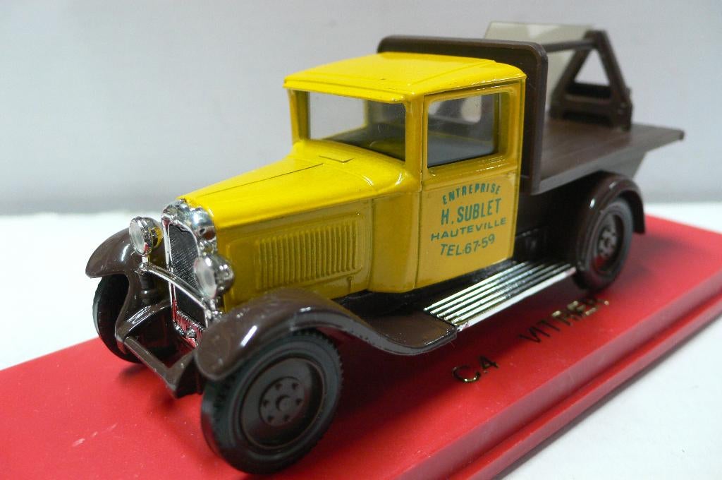 citroen c4-glasvervoer - mvi/solido  1/43, Verzenden, Nieuw, Auto, Overige merken