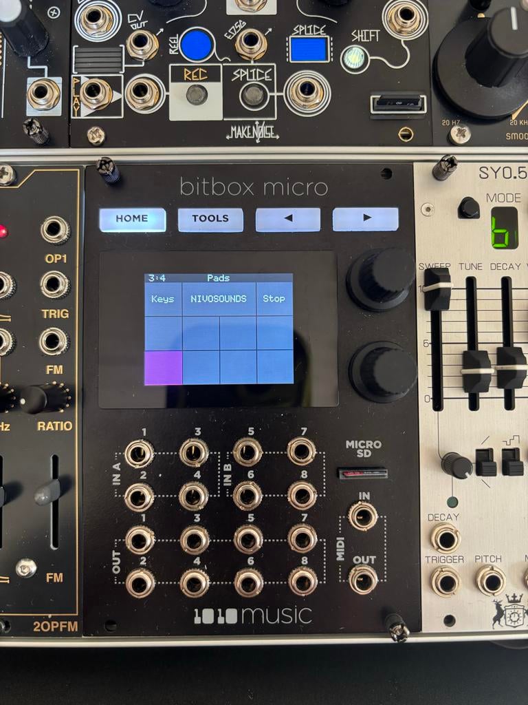 1010music bitbox micro Eurorack module, Ophalen of Verzenden, Zo goed als nieuw, Overige merken