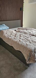 Gratis afhalen boxspring, Ophalen, Gebruikt, Eenpersoons, 180 cm