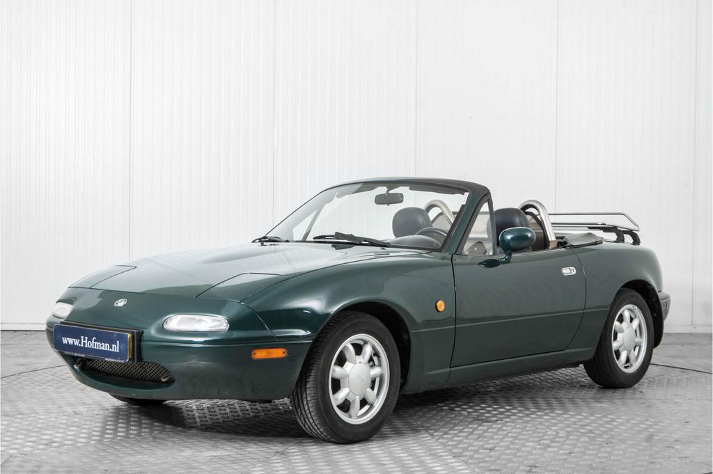 Mazda MX-5 MX-5 1.6i-16V leer (bj 1995), Auto's, Achterwielaandrijving, Gebruikt, 4 cilinders, Bedrijf