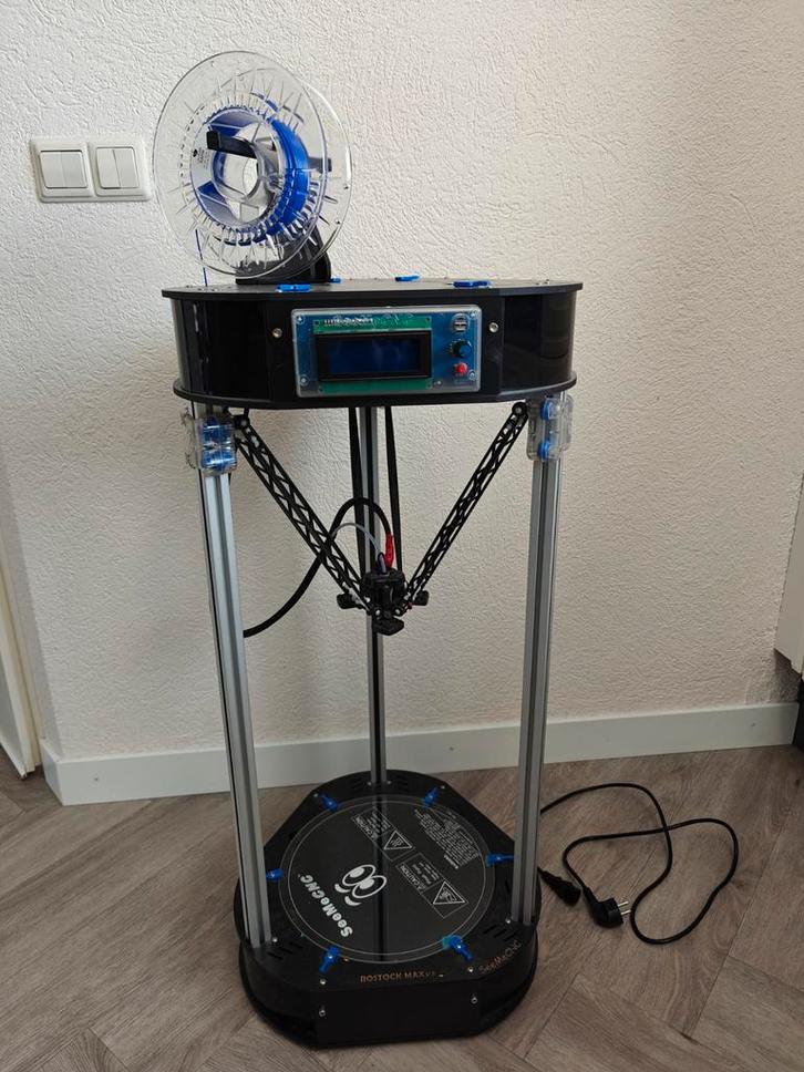Rostock Max V3 desktop 3D printer, Computers en Software, 3D Printers, Gebruikt, Ophalen